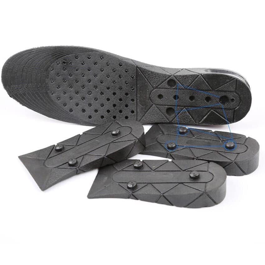 Adjustable Height Increase Insoles with Shock Absorber – Uplift Your Height Up to 3.54 Inches Comfortably