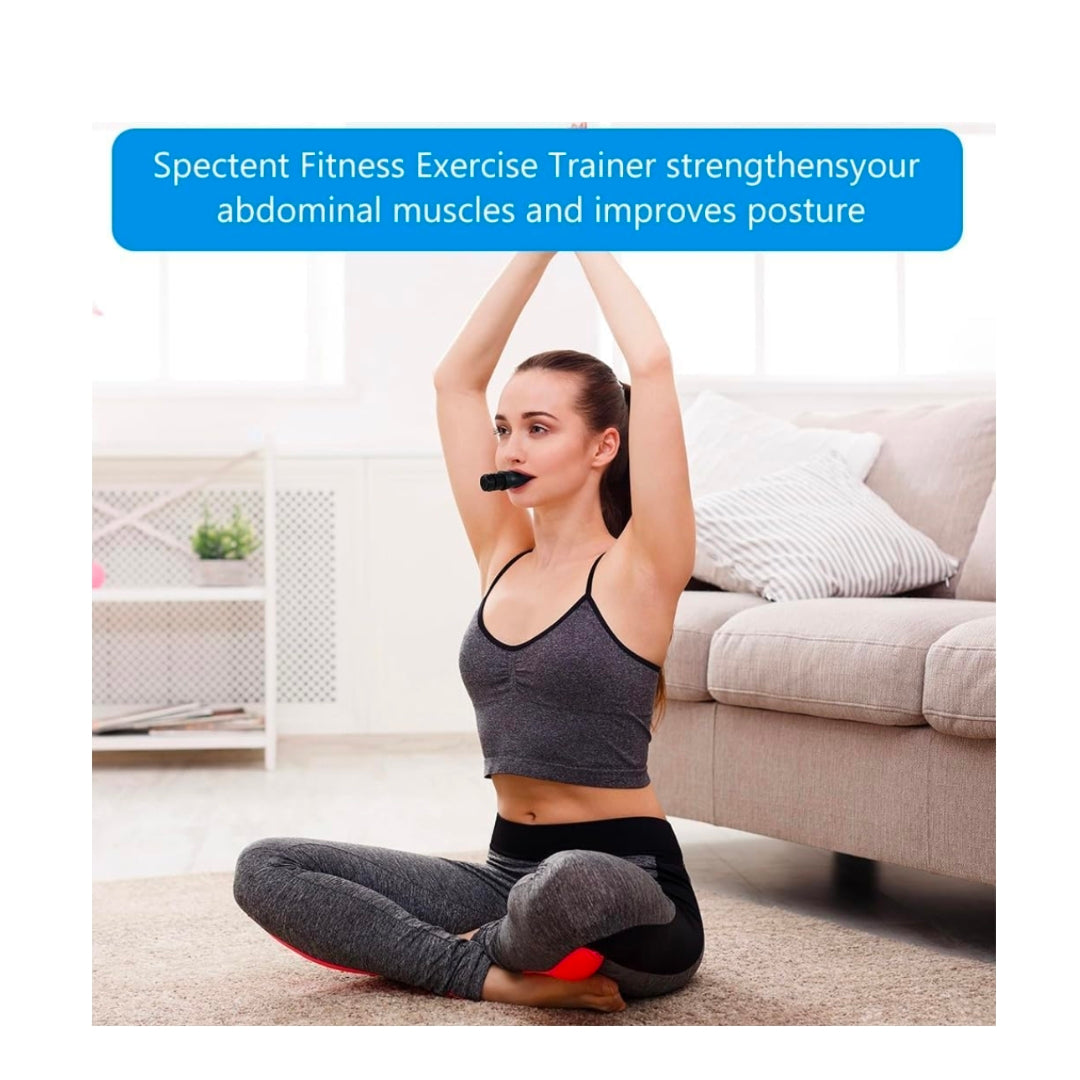 Lung Training Breathing Exerciser - Adjustable Resistance Respiratory Muscle Trainer